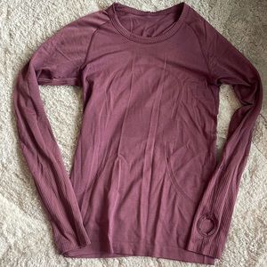 Lululemon long sleeve swiftly tee